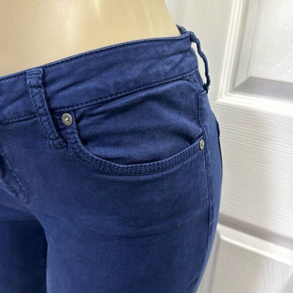 JOIE SKINNY MID-RISE DARK BLUE - Picture 5 of 10